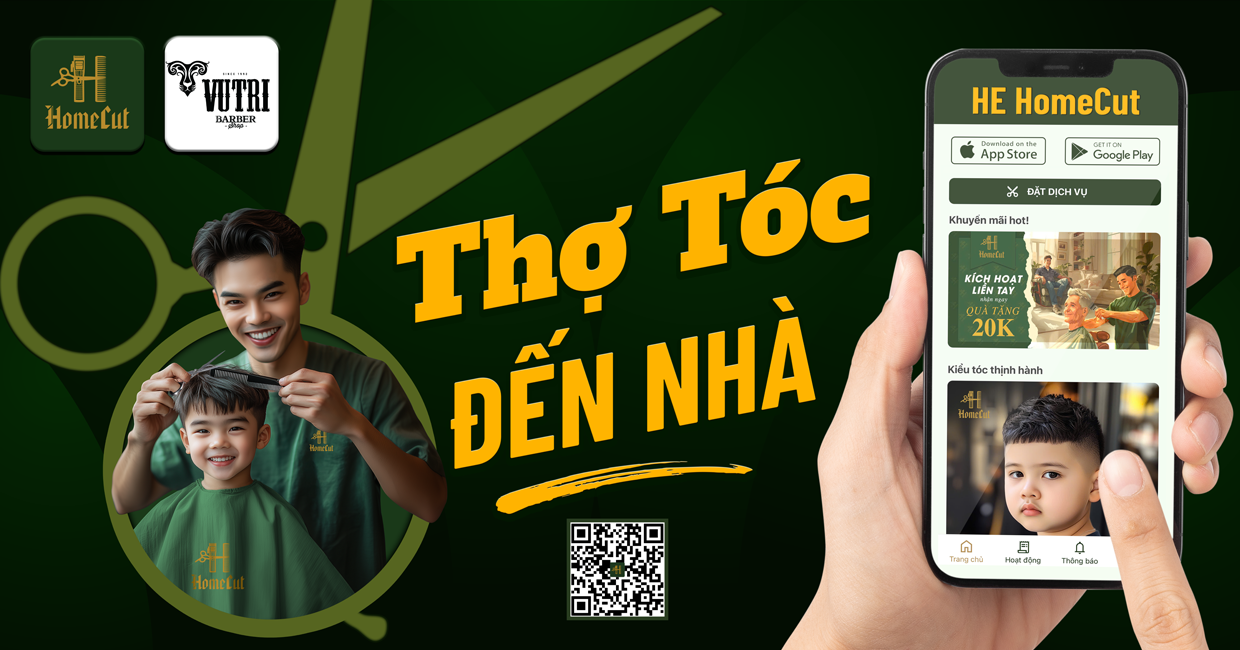 Thợ tóc đến nhà